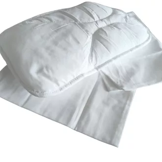   Steppelt Szilikonos Kispárna (30×40 cm, 2 cm magas) + 2 db AJÁNDÉK 100% Pamut Vászon Huzat