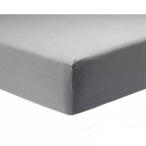 Cotton jersey fitted sheet in various sizes and colors
