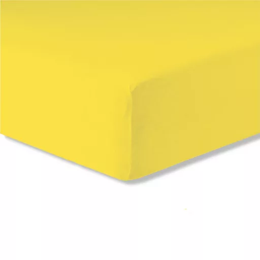 Cotton jersey fitted sheet in various sizes and colors