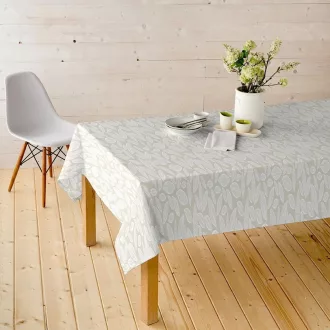  Prémium impregnált modern asztalterítő 140 X 150 - DRACO bézs - extra hatású