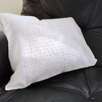 Kispárna huzat krepp 26 hófehér