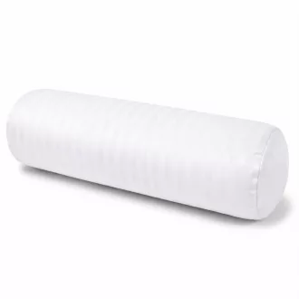   Hengerpárna huzat 15Ø x 40 cm méretben pamut damaszt csíkos