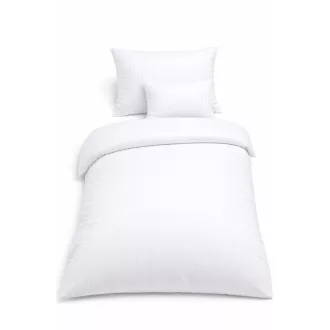 Damask bedding set 100% cotton with 140 x 200 cm duvet cover