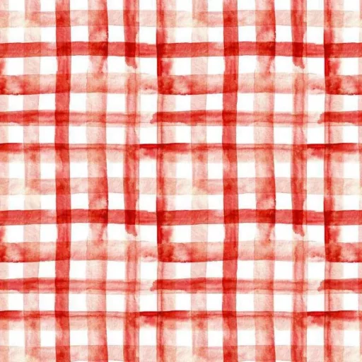 Prémium impregnált modern asztalterítő - 140 x 200 - VEDA RED