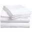 Cotton canvas flat sheet 180 x 240 cm