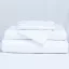 Snow White satin 100% cotton sheet 150 x 220