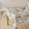 Prémium impregnált modern asztalterítő - 140 x 150 - RUNNY OCRE