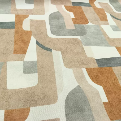 Prémium impregnált modern asztalterítő - 140 x 150 - RUNNY OCRE