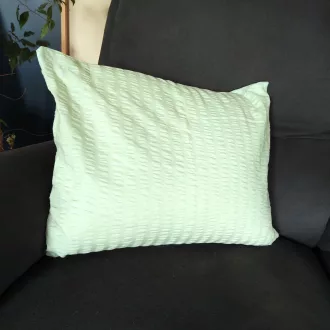 Kispárna huzat krepp 82 világoszöld