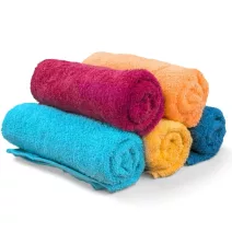 30 x 50 cm coloured towels