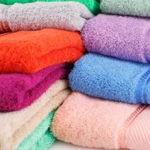 70 x 130 size coloured towels